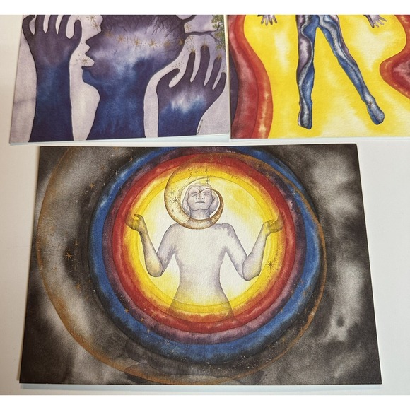 Nuttman SM Contemplation 1-6 Abstract Art Blank Note Cards Unused